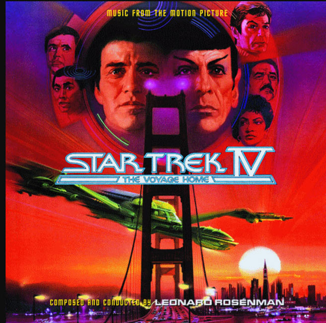 Star Trek IV The Voyage Home Soundtrack/Score CD - Click Image to Close