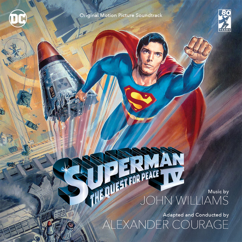 Superman IV The Quest For Peace Soundtrack CD 2 Disc Set John Williams - Click Image to Close