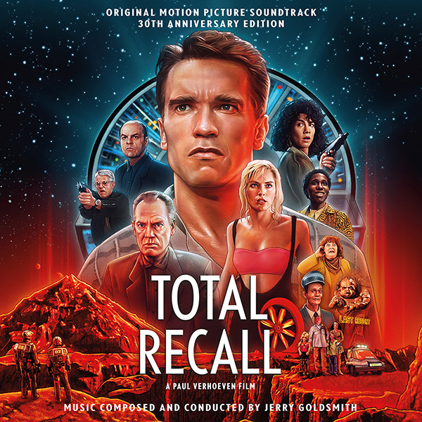 Total Recall 30th Anniversary Soundtrack 2 CD Set Jerry Goldsmith - Click Image to Close