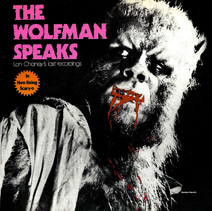 Wolfman Speaks Lon Chaney Spoken Word Soundtrack CD - Click Image to Close