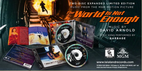 World is Not Enough, The Soundtrack 2CD Set David Arnold - Click Image to Close