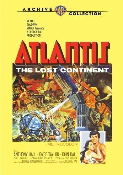 Atlantis The Lost Continent 1961 ( Remaster) DVD George Pal - Click Image to Close