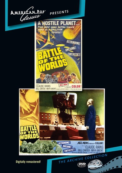 Battle Of The Worlds 1961 DVD Digitally Remastered - Click Image to Close