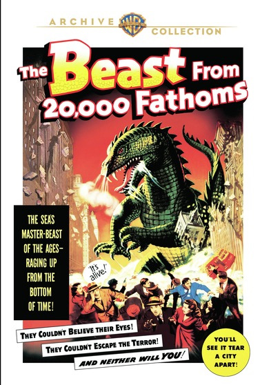 Beast From 20,000 Fathoms 1953 DVD - Click Image to Close