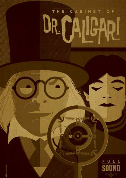 Cabinet of Dr. Caligari 1920 Full Sound and Dialogue Version DVD - Click Image to Close