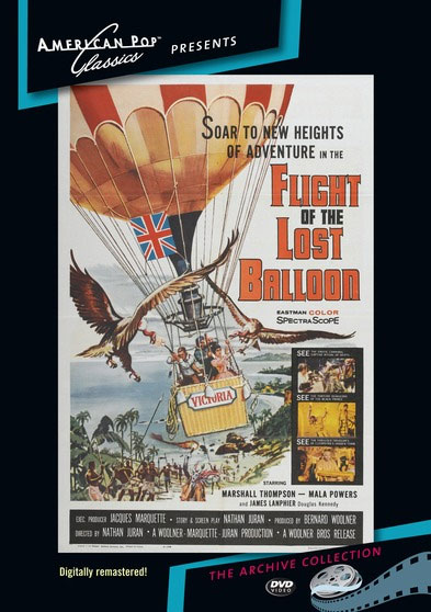 Flight of the Lost Balloon 1962 DVD Digitally Remastered - Click Image to Close