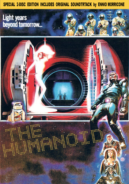 Humanoid 1979 DVD 2-Disc Set with Soundtrack CD Ennio Morricone - Click Image to Close