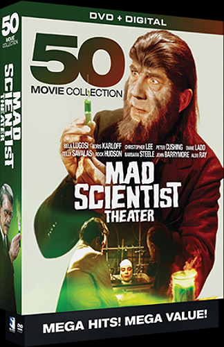 Mad Scientist Theatre 50 Movie Megapack DVD Box Set - Click Image to Close