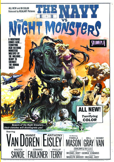 Navy Versus The Night Monsters 1966 DVD - Click Image to Close