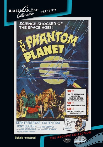 Phantom Planet, The 1961 DVD Digitally Remastered - Click Image to Close
