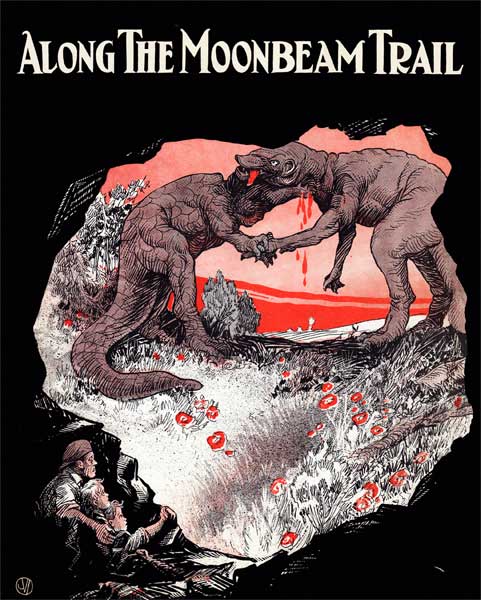 Silent Roar: The Dinosaur Films of Herbert M. Dawley DVD The Ghost of Slumber Mountain and Along the Moonbeam Trail - Click Image to Close