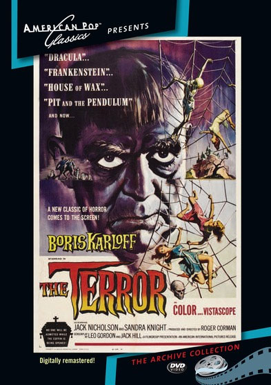 Terror, The 1963 DVD Digitally Remastered Boris Karloff - Click Image to Close