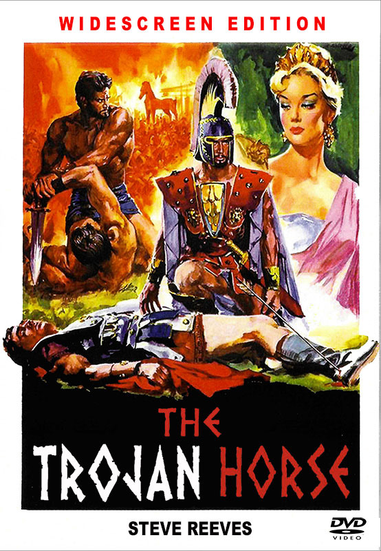 Trojan Horse, The 1961 Steve Reeves Widescreen English Language DVD - Click Image to Close