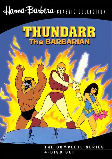 Thundarr The Barbarian: The Complete Series (1980-82) 4 DVD Set - Click Image to Close