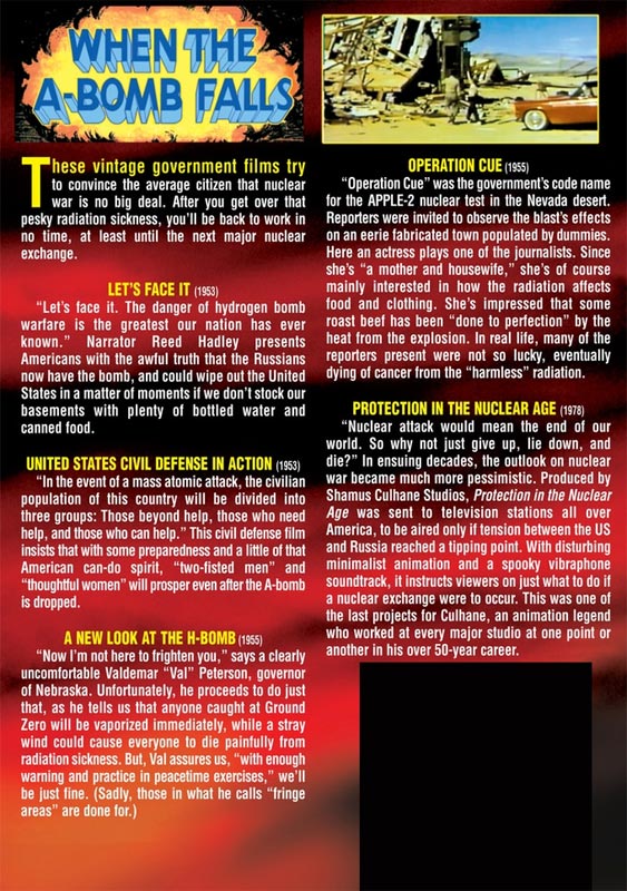 When The A-Bomb Falls 1953 DVD - Click Image to Close