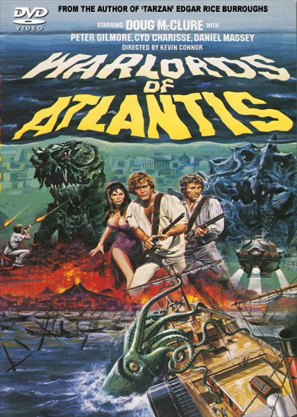 Warlords of Atlantis 1978 DVD Doug McClure - Click Image to Close