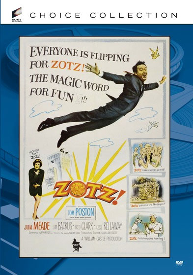 Zotz! 1962 DVD Willioam Castle - Click Image to Close
