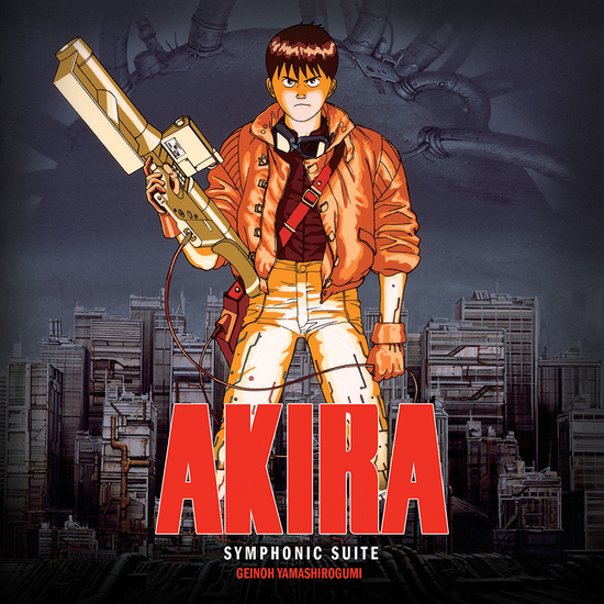 Akira Soundtrack Red Swirl Colored Vinyl 2-LP Geinoh Yamashirogumi - Click Image to Close