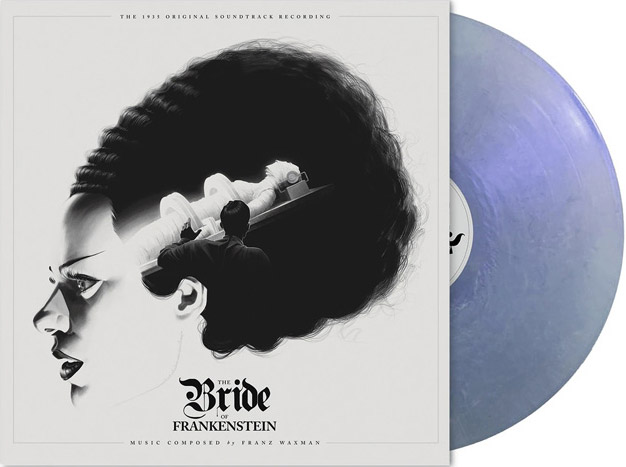 Bride of Frankenstein Soundtrack Iridescent Colored Vinyl LP Franz Waxman - Click Image to Close