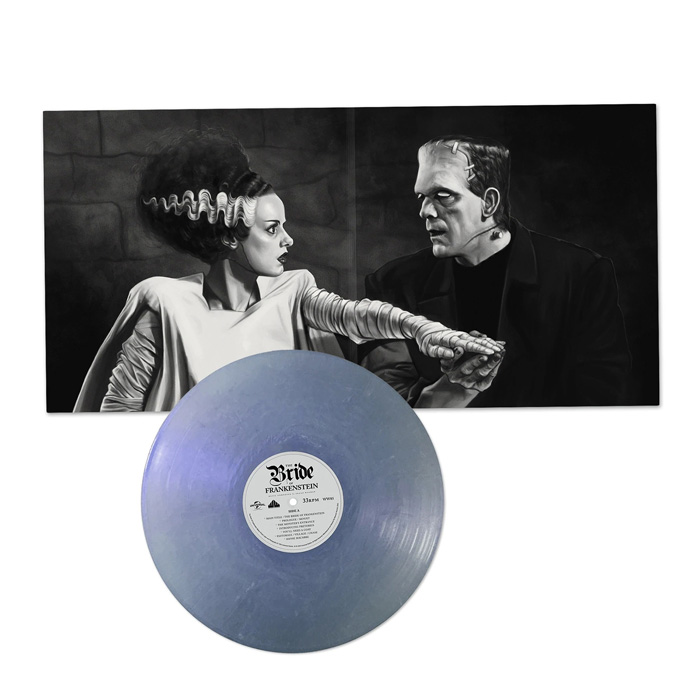 Bride of Frankenstein Soundtrack Iridescent Colored Vinyl LP Franz Waxman - Click Image to Close