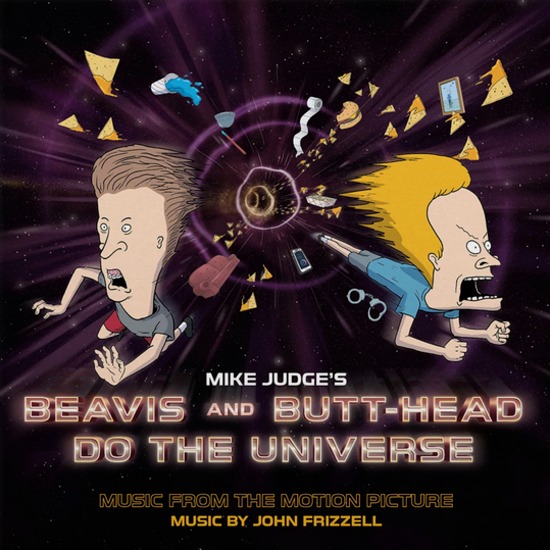 Beavis and Butt-Head Do The Universe Soundtrack Vinyl LP John Frizzell - Click Image to Close