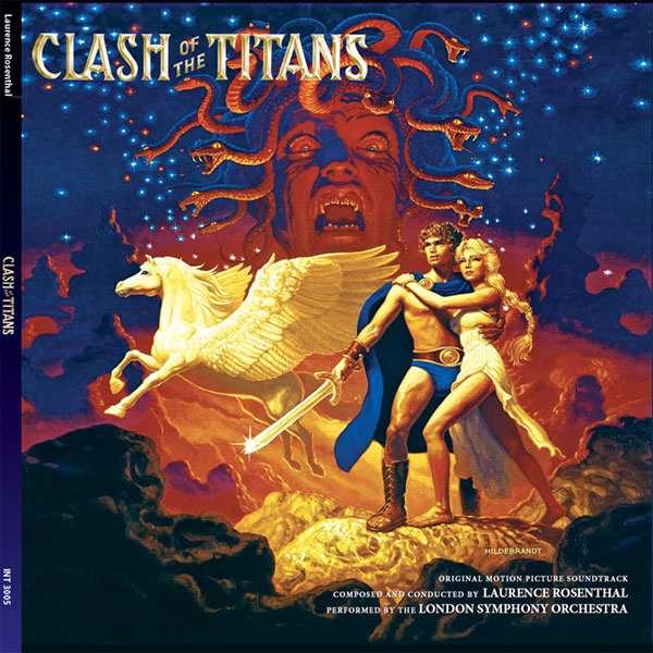 Clash of the Titans Soundtrack LP 180 Gram Vinyl Laurence Rosenthal 2LP Set - Click Image to Close