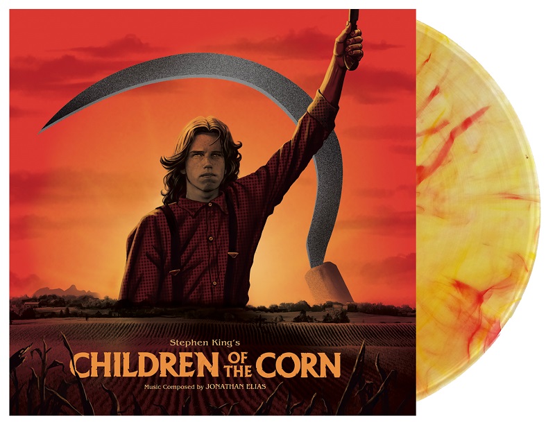 Children of the Corn 1984 Stephen King Soundtrack Vinyl LP ‘’Bloody Cornfield’’ Swirl - Click Image to Close