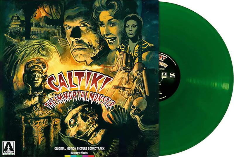 Caltiki The Immortal Monster 1959 Soundtrack Vinyl LP Green Vinyl - Click Image to Close