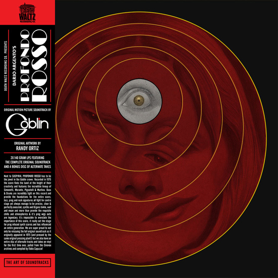 Deep Red Profondo Rosso Soundtrack Vinyl 2LP Set Goblin Colored Vinyl - Click Image to Close