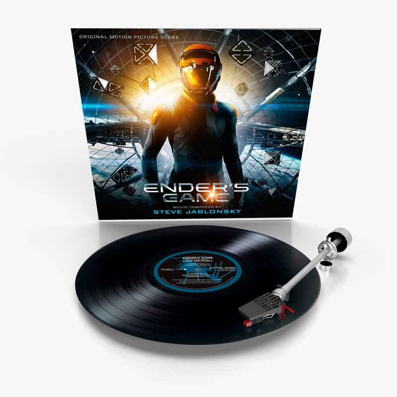 Ender's Game Soundtrack Vinyl LP Steve Jablonsky - Click Image to Close