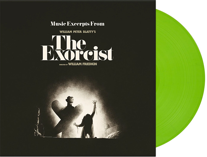 Exorcist 1973 Complete Soundtrack Vinyl LP Green Vinyl - Click Image to Close