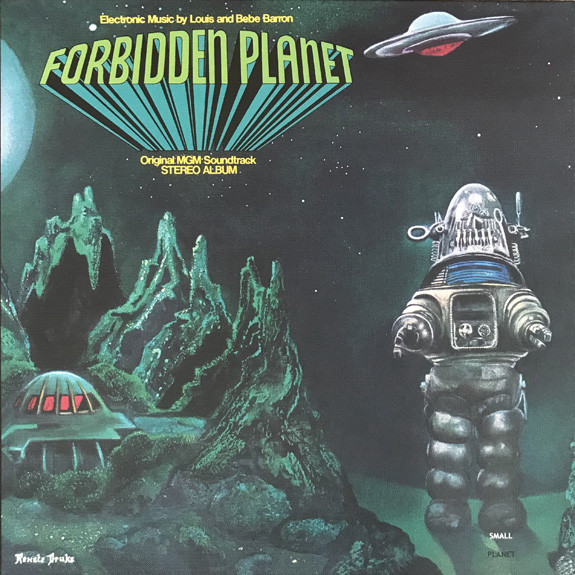 Forbidden Planet Original Soundtrack Louis & Bebe Barron Vinyl LP - Click Image to Close