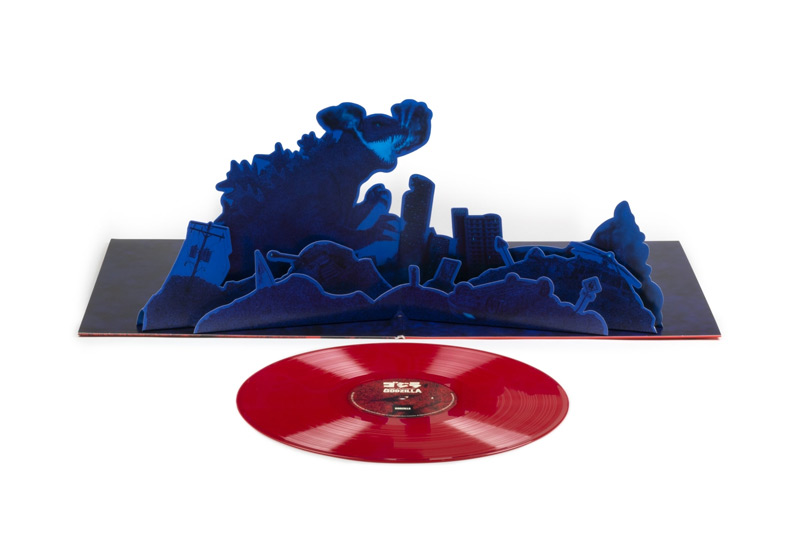 Godzilla 1984 Return of Godzilla Soundtrack Vinyl LP Red Vinyl LIMITED EDITION - Click Image to Close