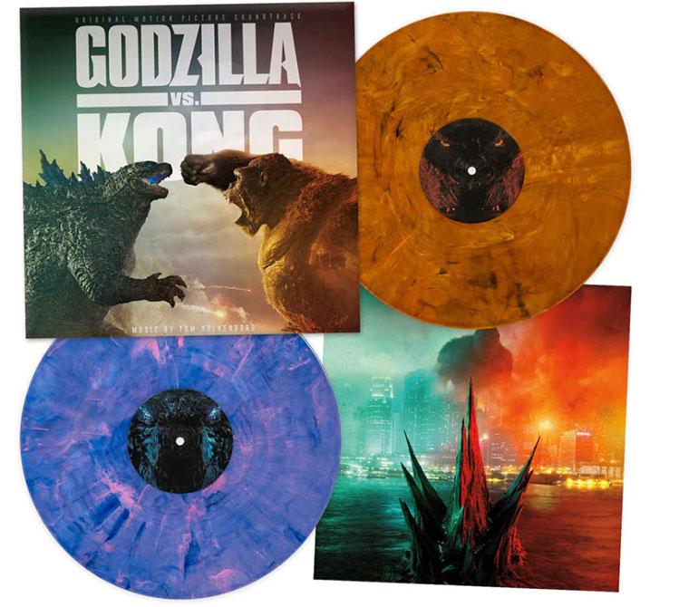 Godzilla Vs. Kong 2021 2 Vinyl LP Soundtrack by Tom Holkenborg - Click Image to Close