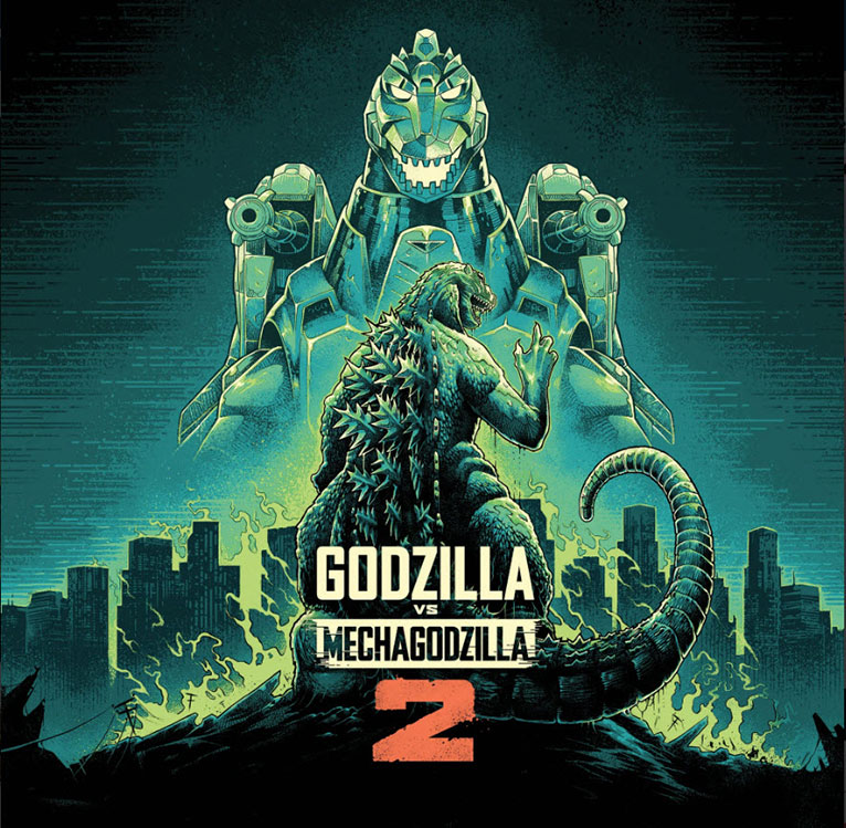 Godzilla Vs Mechagodzilla 2 - Original Motion Picture Soundtrack 2XLP - Click Image to Close