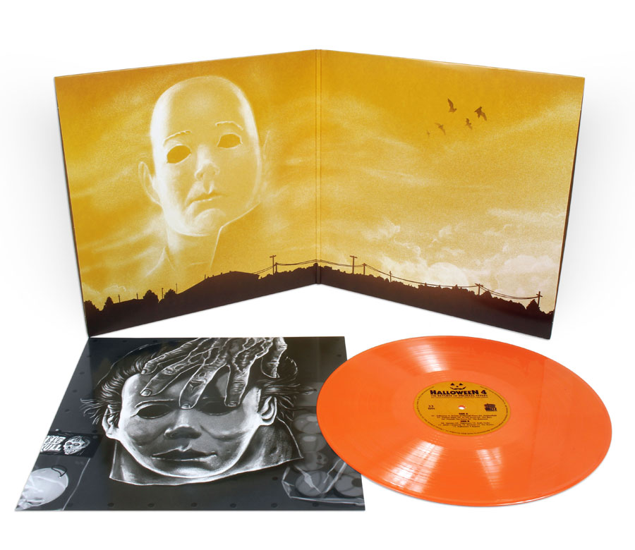 Halloween 4 Soundtrack Vinyl LP Alan Howarth Orange Vinyl - Click Image to Close