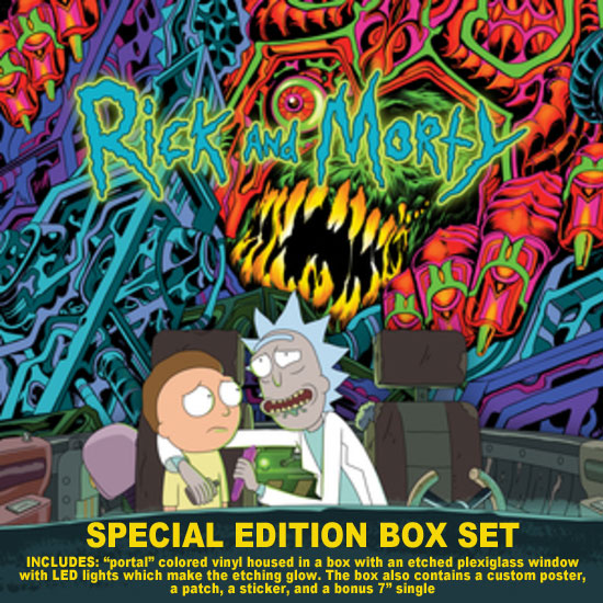 Rick and Morty Soundtrack Vinyl LP (Special Edition Box Set) - Click Image to Close