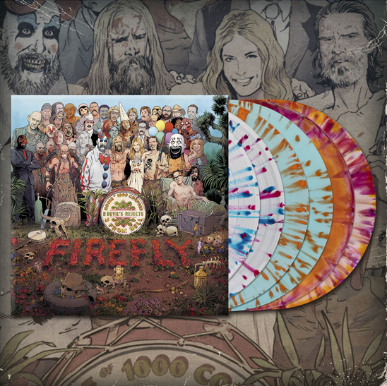 Rob Zombie's Firefly Trilogy Soundtrack Vinyl LP Box Set Devil's Rejects, 3 From Hell and House of 1,000 Corpses - Click Image to Close