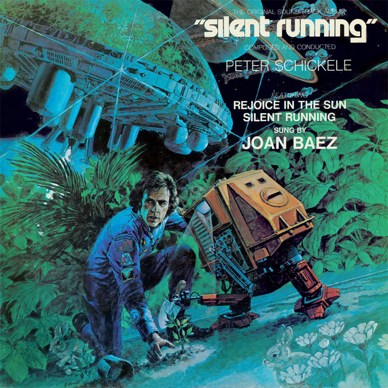 Silent Running Soundtrack Vinyl LP Peter Schickele Limited Green Vinyl - Click Image to Close