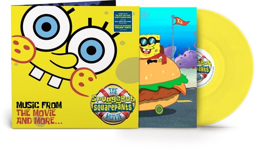 SpongeBob SquarePants Movie 2004 Soundtrack LP (YELLOW VINYL) - Click Image to Close