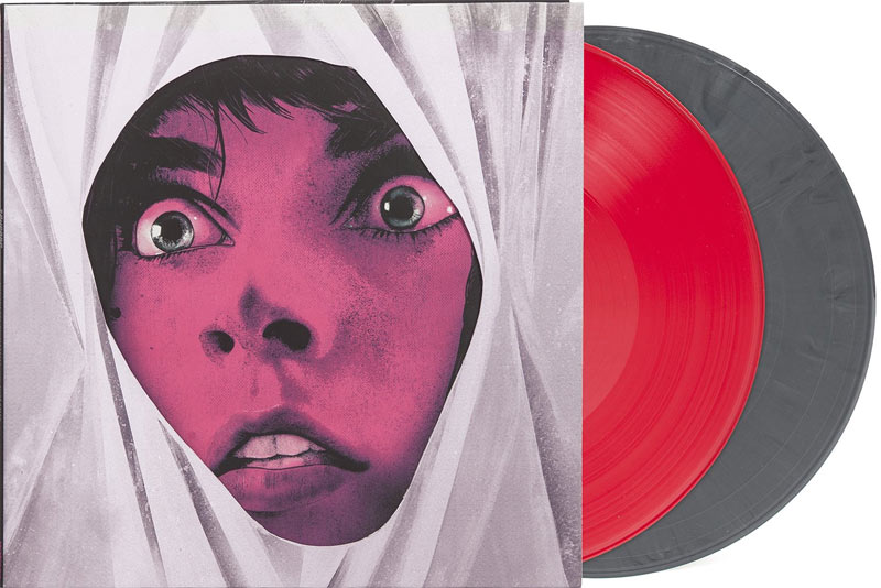 Tenebrae Soundtrack Vinyl LP Dario Argento Goblin LIMITED Blood Red with Razor Silver Colored Vinyl - Click Image to Close