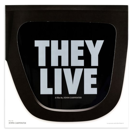 They Live 1988 Soundtrack LP John Carpenter - Click Image to Close