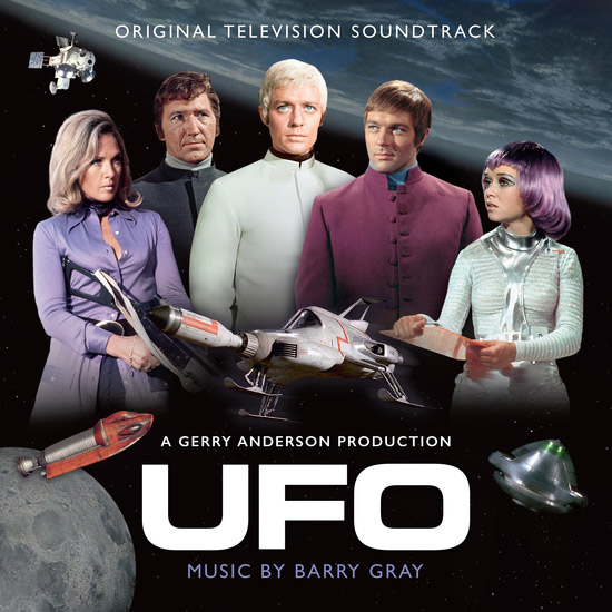 UFO TV Series Soundtrack LP Barry Gray Colored Vinyl 2 LP SET - Click Image to Close