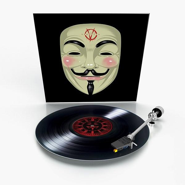 V For Vendetta Soundtrack Vinyl 2 LP Set Various Artists - Click Image to Close