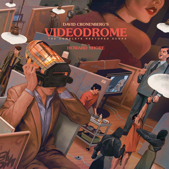 Videodrome The Complete Restored Score Vinyl LP Howard Shor - Click Image to Close