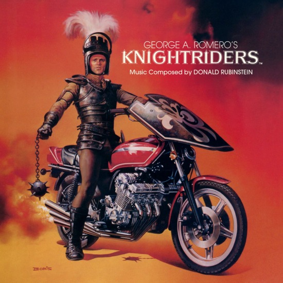 Knightriders Soundtrack 2-LP Color Vinyl Donald Rubinstein - Click Image to Close