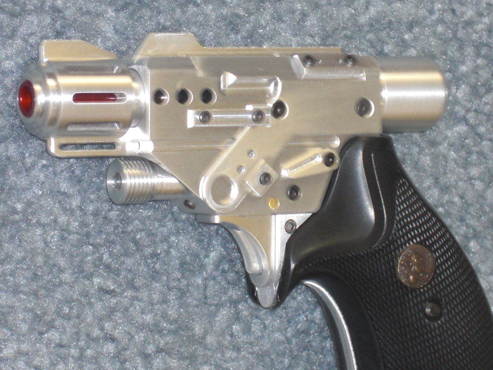 Babylon 5 PPG Machine Tooled Metal Phased Plasma Gun - Click Image to Close