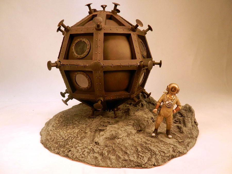 Cavorite Sphere Model Kit H.G. Wells - Click Image to Close