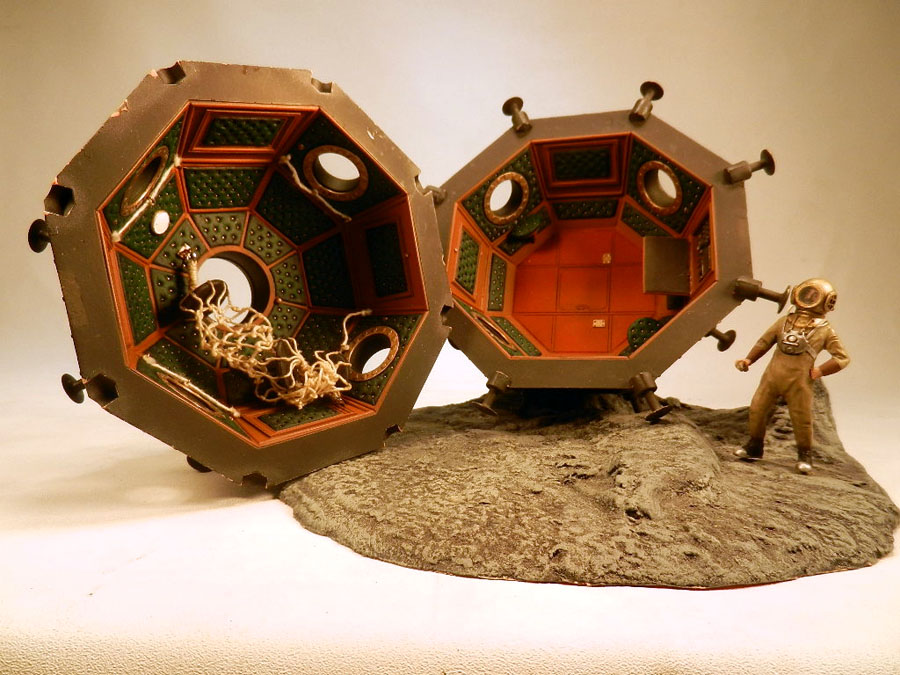 Cavorite Sphere Model Kit H.G. Wells - Click Image to Close