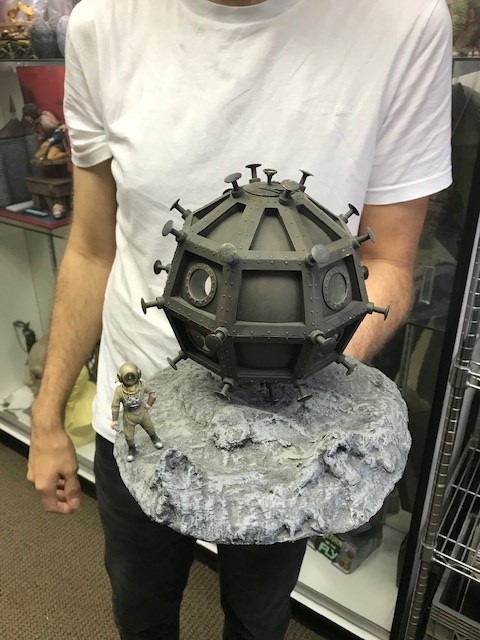 Cavorite Sphere Model Kit H.G. Wells - Click Image to Close